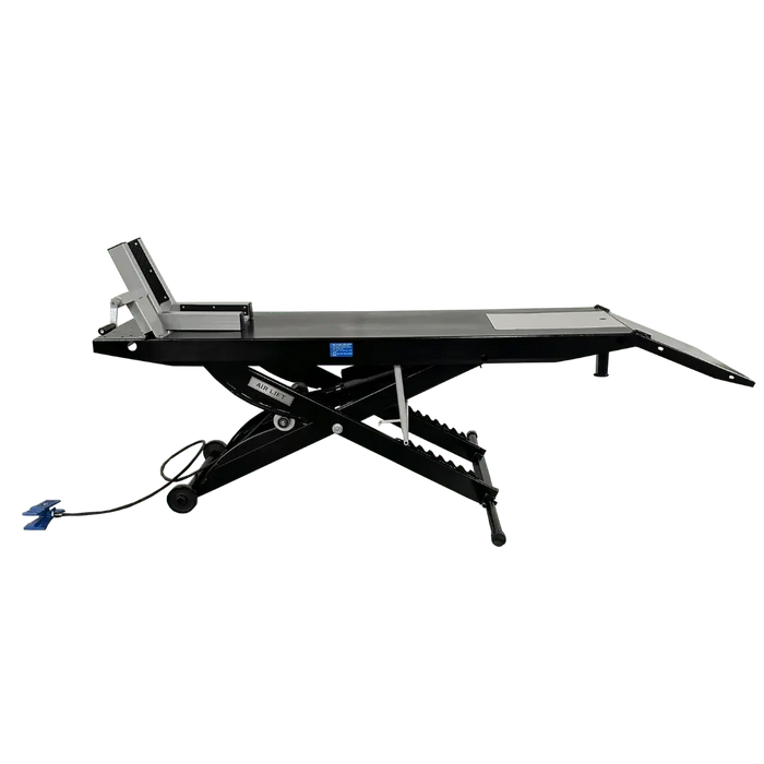 Tuxedo M-1000C-BLK Pneumatic Motorcycle Lift - Mechanic Super Store