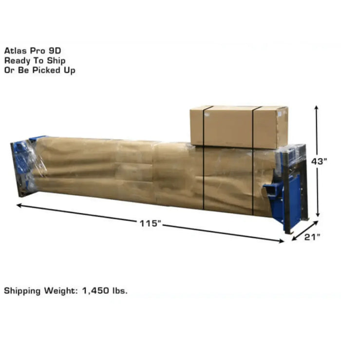 Atlas PRO-9D 9,000 lb 2 Post Overhead Lift - Mechanic Super Store