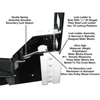 Atlas Garage PRO8000EXT 4 Post Lift + RJ35 Sliding Jacks Combo