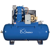 Quincy 4103D12HCB20M 10HP 120gal horizontal two-stage electric air compressor