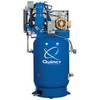 Quincy 4103D12VCB20M 10HP 120gal vertical two-stage electric air compressor