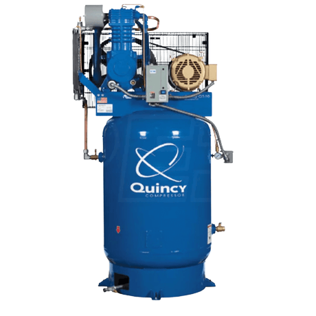 Quincy QT MAX 10-HP 120-Gallon Two-Stage Air Compressor (230V 3-Phase)