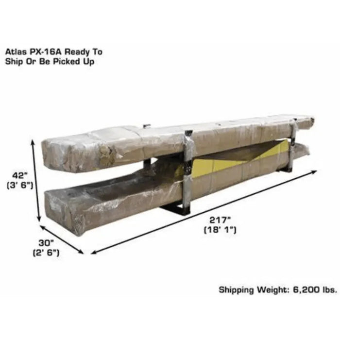 Atlas PX16A Scissor Alignment Lift and RJ8 Rolling Jack Combo - Mechanic Super Store