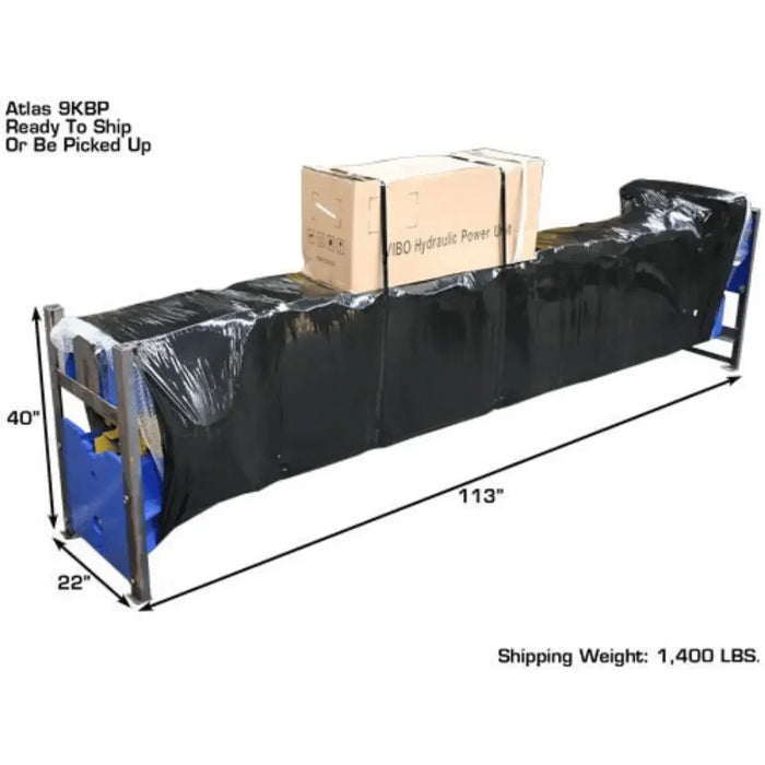 Atlas 9KBPX 9,000 lb Baseplate 2 Post Vehicle Lift - Mechanic Super Store