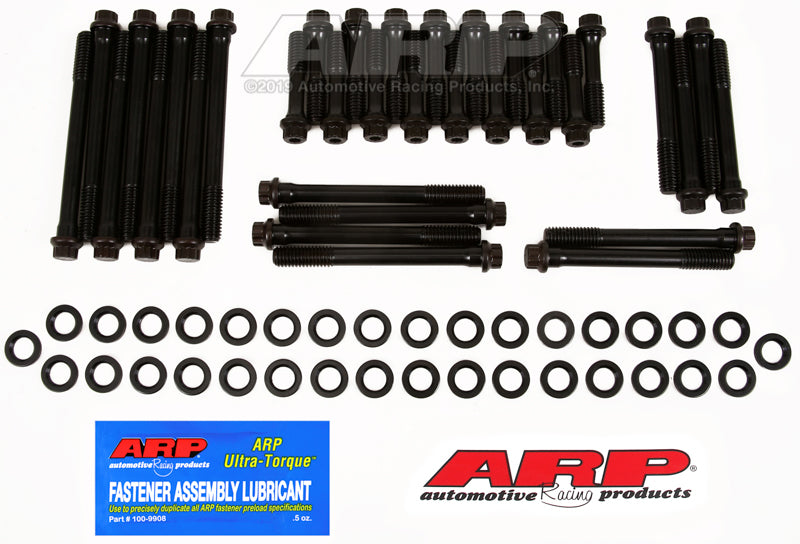 ARP SB Chevy V8 w/18° hi-port 12pt undercut head bolt kit