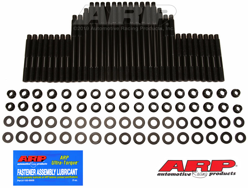 ARP SB Chevy Rodeck alum blck w/18° Chevy hds 12pt hsk