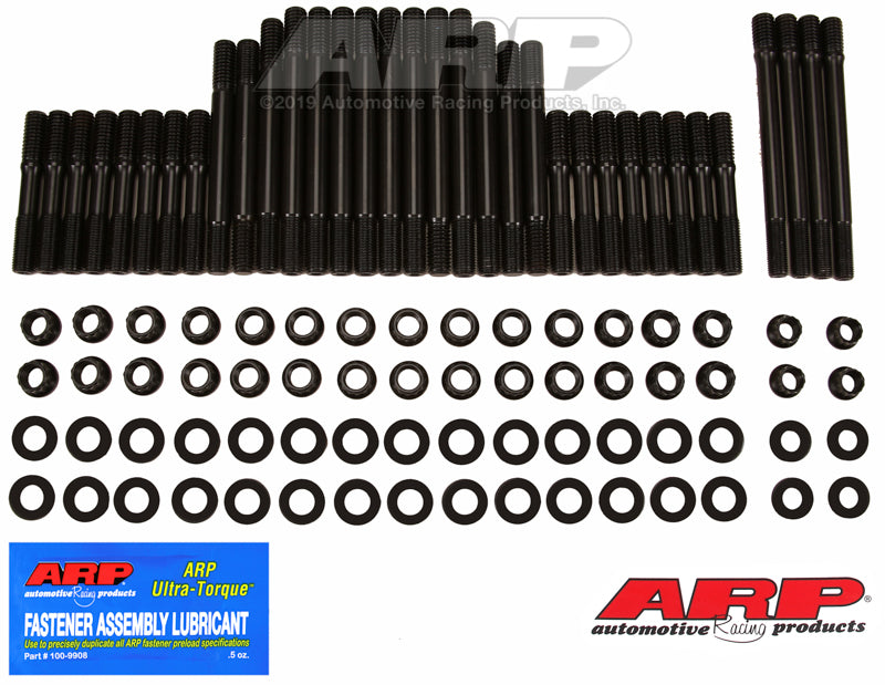 ARP SB Chevy Bowtie Block w/14° Pro Action head stud kit