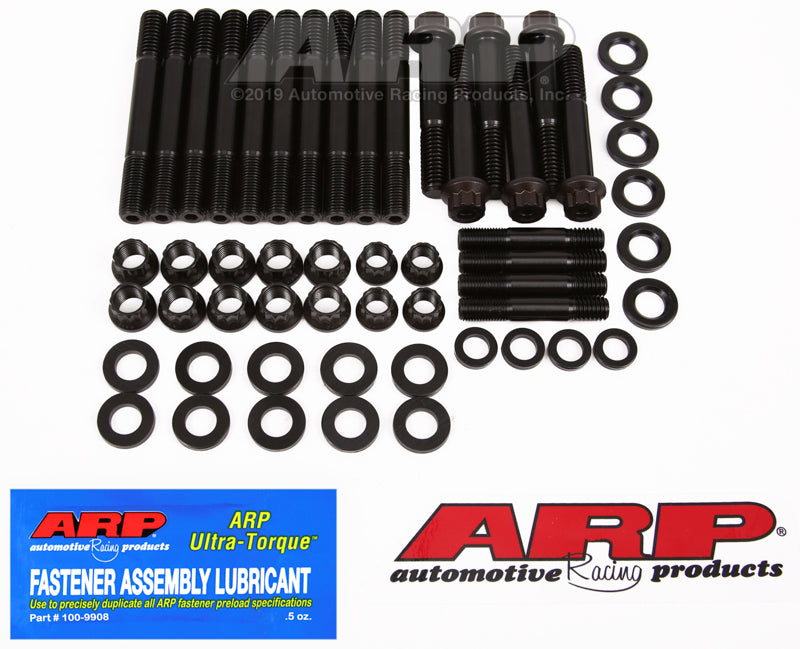 ARP Chevy Dart Little "M" steel main caps w/outer bolts main stud kit