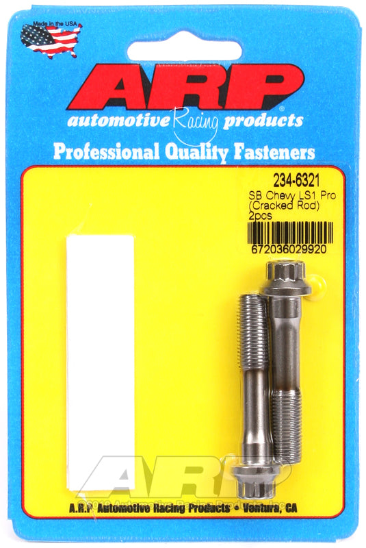 ARP SB Chevy LS1 "Cracked Rod" rod bolt kit 2pc