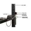 Atlas Garage PRO9000 4 Post Lift + RJ6 Rolling Jacks Combo