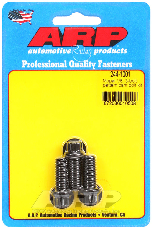 ARP Mopar V8, 3-bolt pattern cam bolt kit