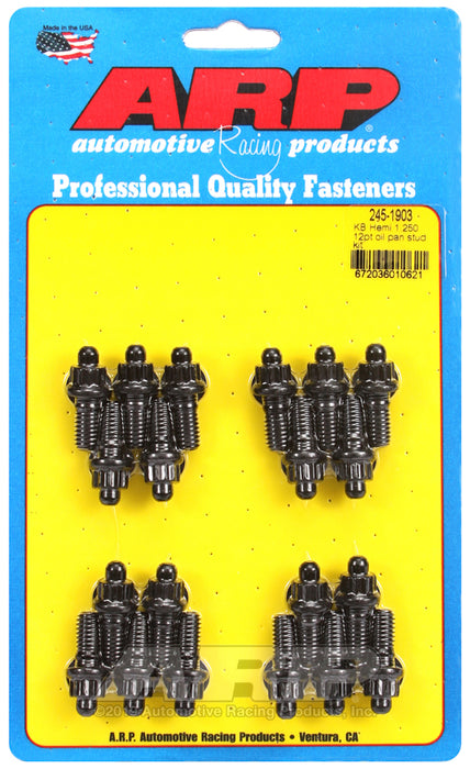 ARP KB Hemi 1.250" 12pt oil pan stud kit