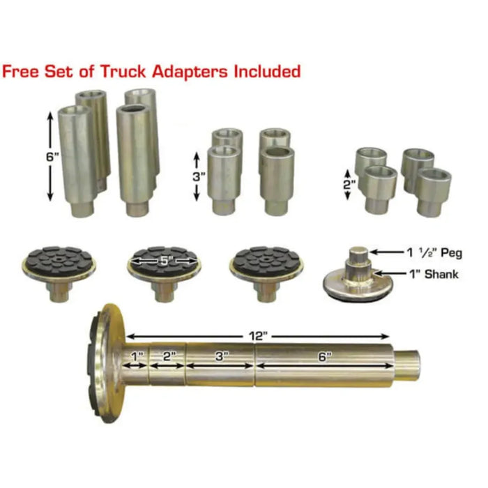 Atlas BP8000 8,000 lb Capacity Baseplate 2 Post Lift - Mechanic Super Store