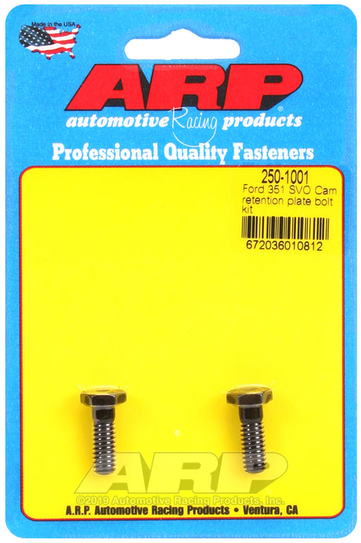 ARP Ford 351 SVO cam retention plate bolt kit