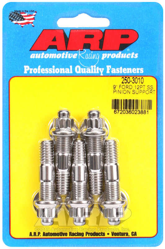 ARP Ford 9" SS 12pt pinion support stud kit