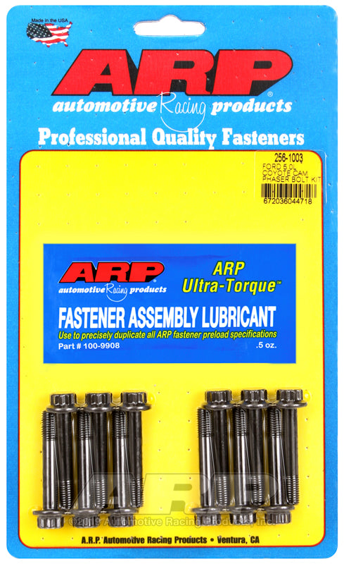 ARP Ford 5.0L Coyote cam phaser bolt kit