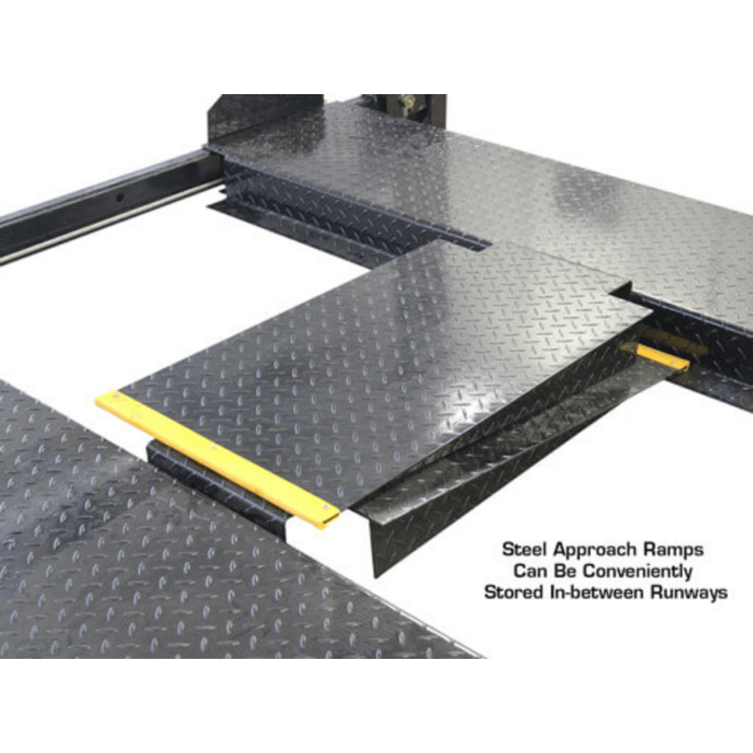 Atlas Garage PRO8000EXT 4 Post Lift + RJ35 Sliding Jacks Combo