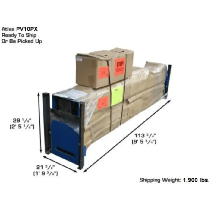 Atlas PV10PX 10,000 lb Overhead 2-Post Lift - Mechanic Super Store
