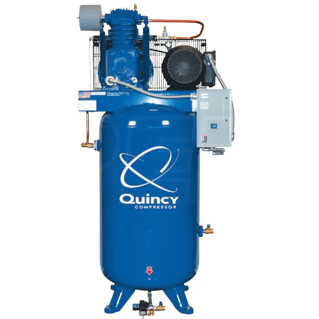 Quincy QT Pro 7.5-HP 80-Gallon Two-Stage Air Compressor (460V 3-Phase)