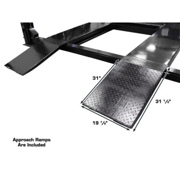 Atlas Garage PRO9000 4 Post Lift + RJ6 Rolling Jacks Combo - Mechanic Super Store