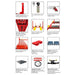 Amgo PRO-12A 12,000 lb 4 Post Lift array of verious parts - Mechanic Super Store