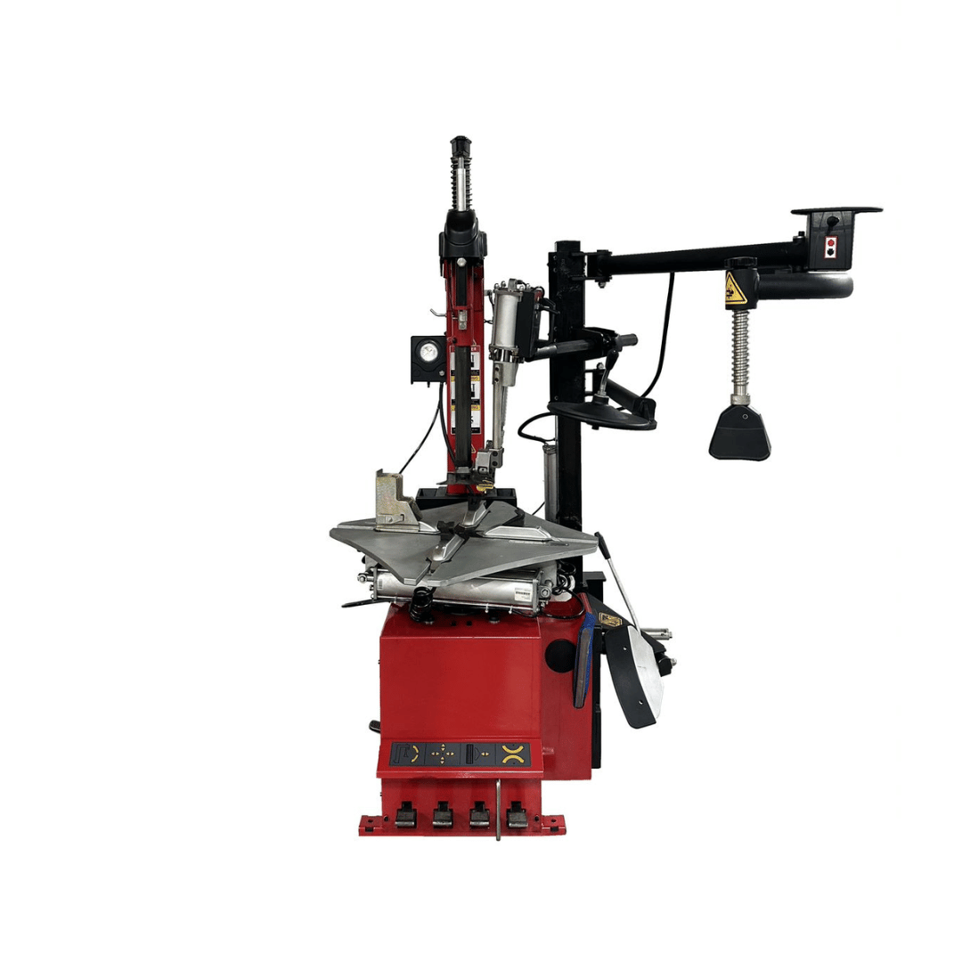 Tuxedo TC-1300 Tire Changer - Tilt-Back Press Arm - Leverless Demount Tool