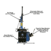 Atlas TC755 Tire Changer + WB49-2 Wheel Balancer Combo Package