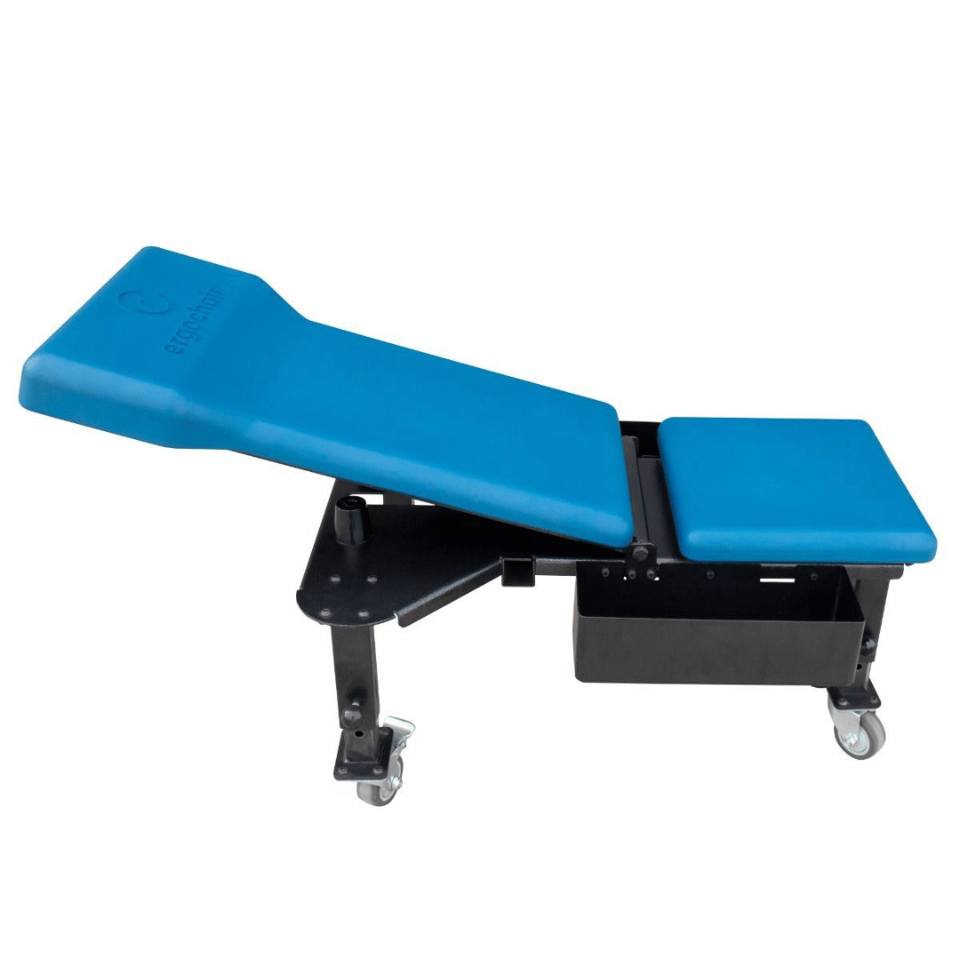 ERGO-SCOOT Ergonomic Reclining Low-Profile Creeper Seat