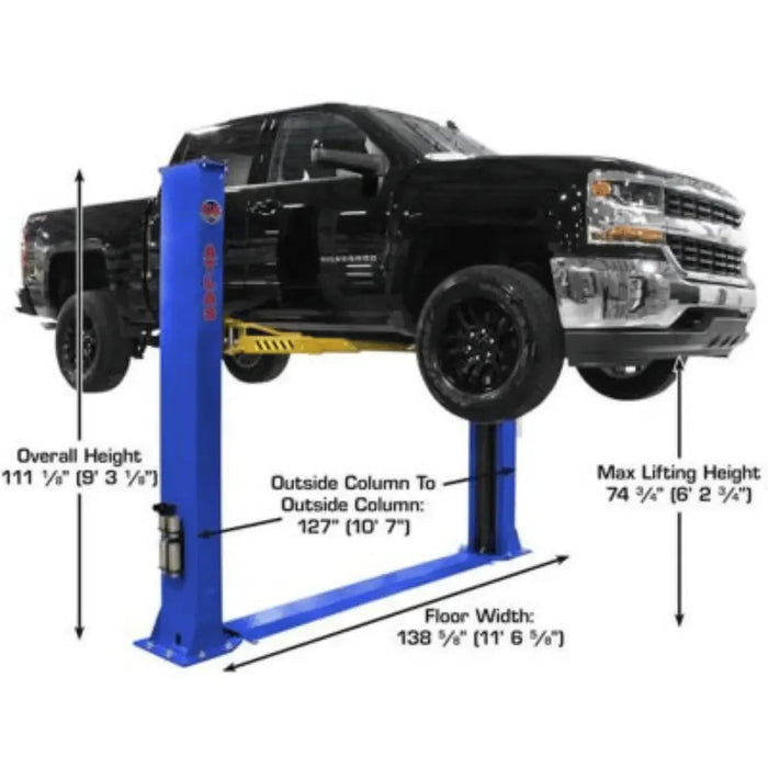 Atlas Platinum PVL9BP 9000 lb Certified Baseplate Lift - Mechanic Super Store