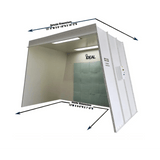 iDEAL PSB-AFOFB1388-AK Open Front Paint Booth
