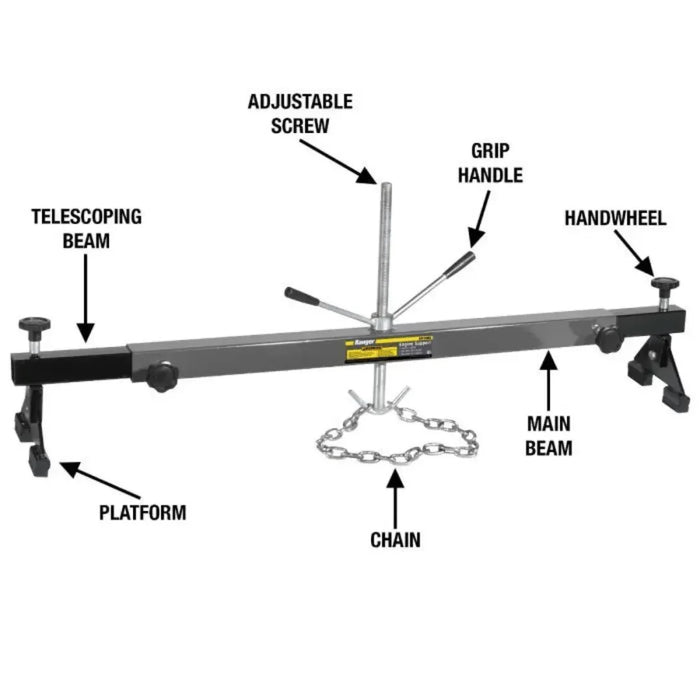 Ranger RST-500ES Engine Support - Mechanic Super Store