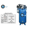 Atlas Air Force AF7 5HP 80 Gallon Two Stage Air Compressor with Magnetic Starter