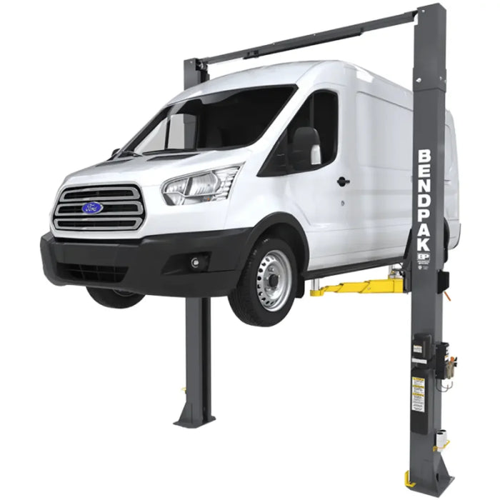 BendPak 10AP-168 Pro Series 10,000‐lb. Capacity 2 Post Car Lift on a white background