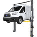 BendPak 10AP-168 Pro Series 10,000‐lb. Capacity 2 Post Car Lift on a white background