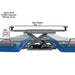 Atlas 12AWFSL Alignment Scissor Lift and RJ-6 Rolling Jack Combo - Mechanic Super Store