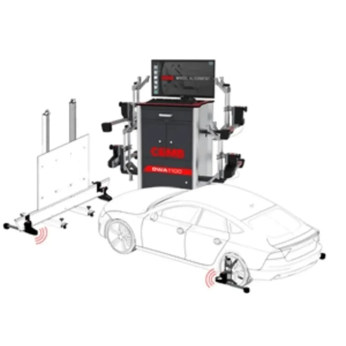 CEMB DWA1100ADAS Wireless CCD Wheel Alignment System w/ADAS - Mechanic Super Store