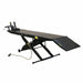 Portable Motorcycle Lift on a white background | Atlas Cyclelift Air Operated 1,000 lb Capacity - Mechanic Super Store
