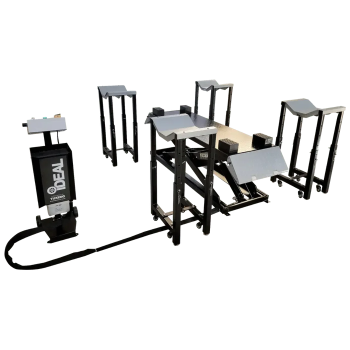 iDEAL UF-2500EH-X-BLK Electric / Hydraulic UTV Frame Lift - Mechanic Super Store