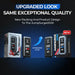 Topdon USA JumpSurge2000 12V Jump Starter & Power Bank flier showing the new packaging and slick product design of the Jumpsurge2000