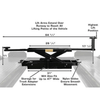 Atlas Garage PRO9000 4 Post Lift + RJ35 Sliding Jacks Combo
