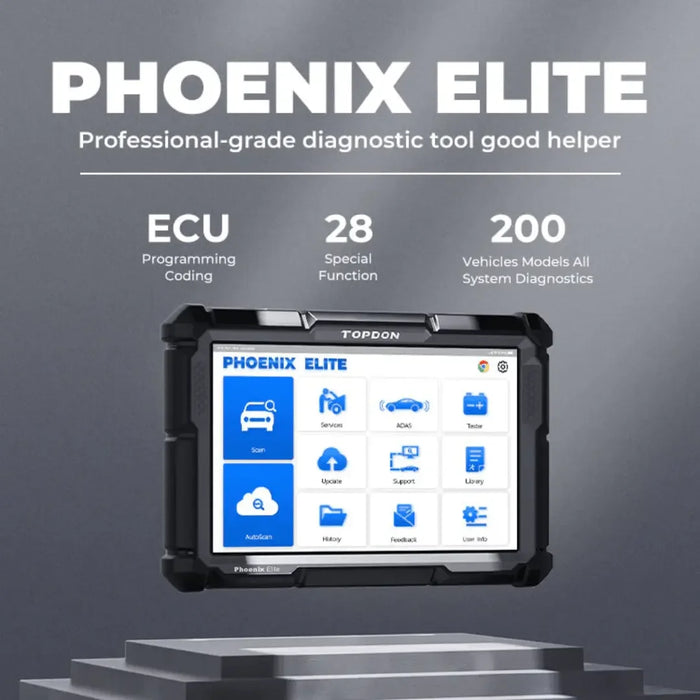 Topdon USA Phoenix Elite Diagnostic Scanner - Mechanic Super Store