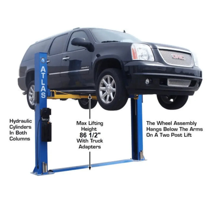 Atlas BP8000 8,000 lb Capacity Baseplate 2 Post Lift - Mechanic Super Store