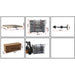 Amgo LR06 Low Rise Lift showing packaging options and dimensions.