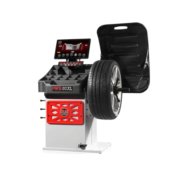 Atlas Platinum Tire Changer + PWB90XL Wheel Balancer Combo - Mechanic Super Store