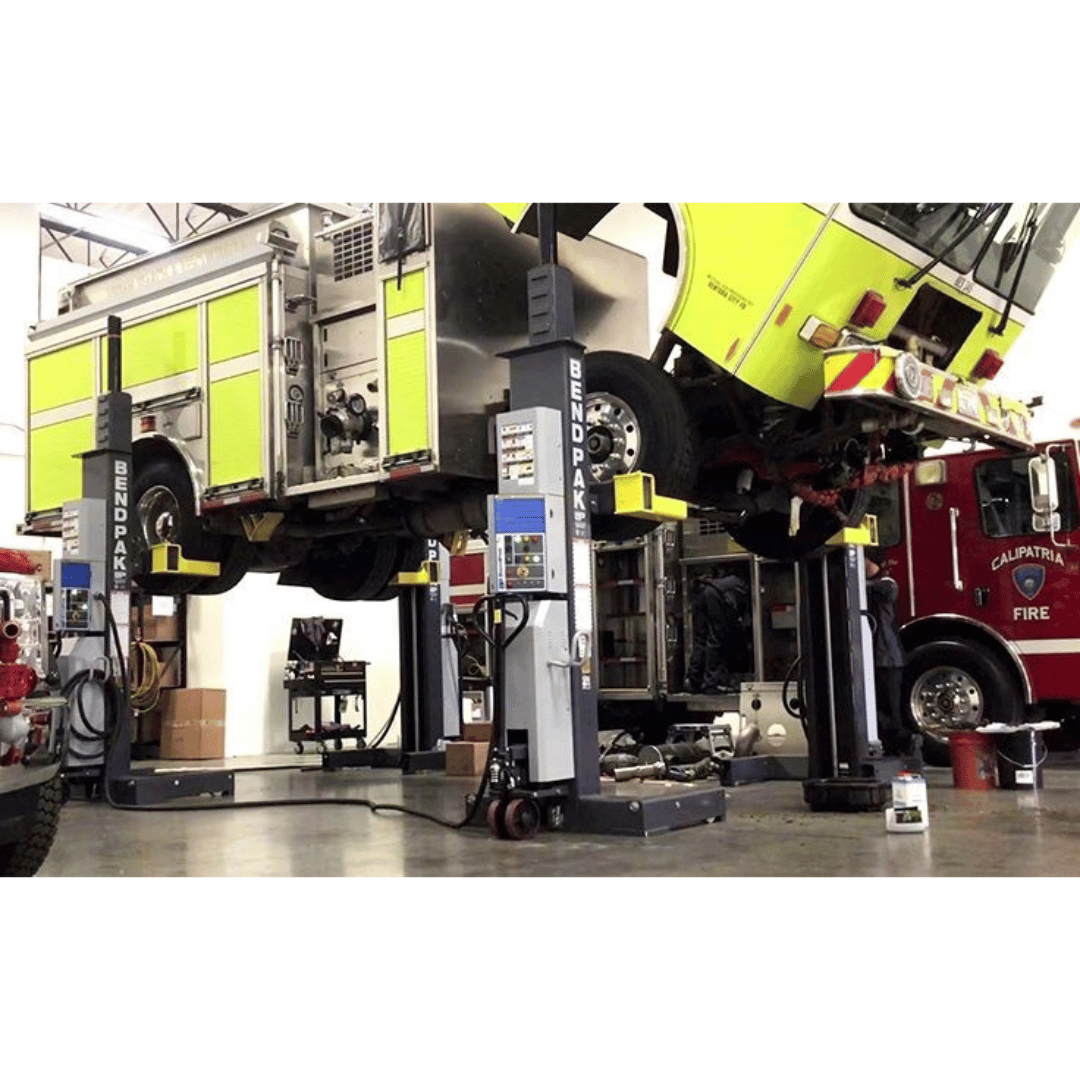 BendPak PCL-18B-4 Mobile Column Lifts - Low Voltage (208-230/190V) - Set of 4
