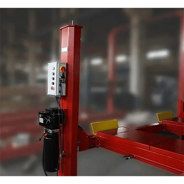 Katool KT-4H150 15,000 lbs 4 Post Alignment Lift With Rolling Jack - Mechanic Super Store