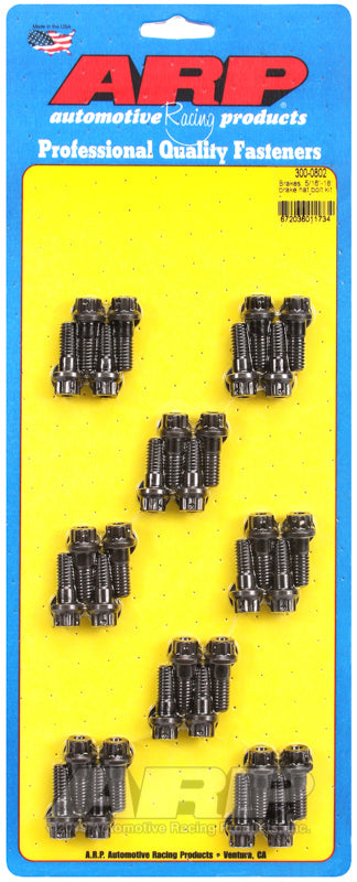 ARP Brakes, 5/16"-18 brake hat bolt kit
