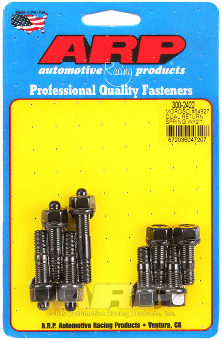 ARP Moroso 64927 dual return spring w/2" spacer plate pro series carb stud kit
