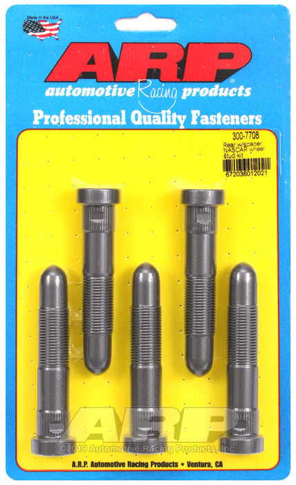 ARP Rear w/spacer, NASCAR wheel stud kit