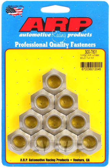 ARP 5/8-18 NASCAR wheel stud nut kit